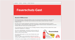 Desktop Screenshot of feuerschutz-gast.de